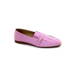 Basic|Mocassins<Ivoire-354 Mocassins Ivoire 150870 Cuir Rose