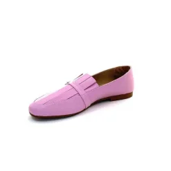 Basic|Mocassins<Ivoire-354 Mocassins Ivoire 150870 Cuir Rose