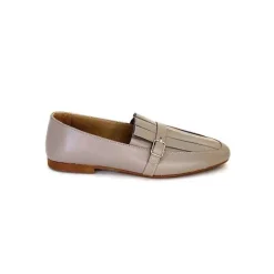 Basic|Mocassins<Ivoire-354 Mocassins Ivoire 150870 Cuir Taupe