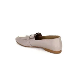 Basic|Mocassins<Ivoire-354 Mocassins Ivoire 150870 Cuir Taupe