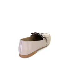 Basic|Mocassins<Ivoire-354 Mocassins Ivoire 150870 Cuir Taupe