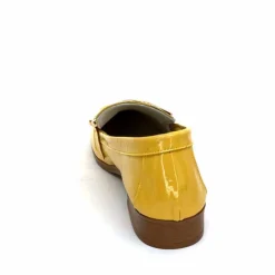 Masculin|Mocassins<382-ivoire Mocassins Ivoire 30303 Cuir Vernis Jaune