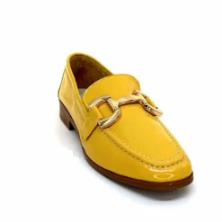 Masculin|Mocassins<382-ivoire Mocassins Ivoire 30303 Cuir Vernis Jaune