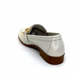 Masculin|Mocassins<382-ivoire Mocassins Ivoire 30303 Cuir Vernis Crème