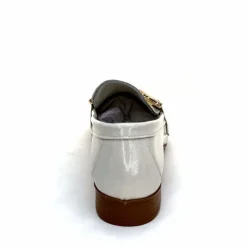 Masculin|Mocassins<382-ivoire Mocassins Ivoire 30303 Cuir Vernis Crème