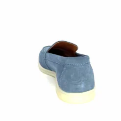 Basic|Mocassins<Ivoire0209b Mocassins Ivoire 12851 Daim Bleu