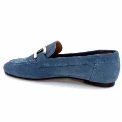 Basic|Mocassins<Ivoire0209b Mocassins Ivoire 12807 Daim Jeans Bleu