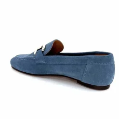 Basic|Mocassins<Ivoire0209b Mocassins Ivoire 12807 Daim Jeans Bleu