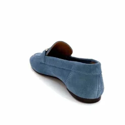 Basic|Mocassins<Ivoire0209b Mocassins Ivoire 12807 Daim Jeans Bleu