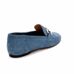 Basic|Mocassins<Ivoire0209b Mocassins Ivoire 12807 Daim Jeans Bleu