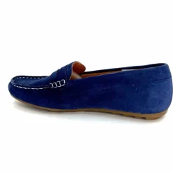 Basic|Mocassins<Ivoire0209b Mocassins Ivoire 11163 Daim Bleu
