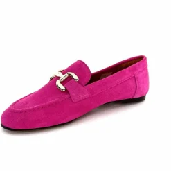 Basic|Mocassins<Ivoire0209b Mocassins Ivoire 12807 Daim Fuchsia Fushia