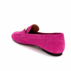 Basic|Mocassins<Ivoire0209b Mocassins Ivoire 12807 Daim Fuchsia Fushia