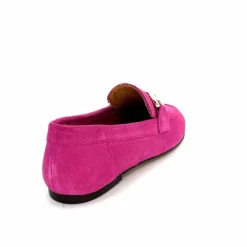 Basic|Mocassins<Ivoire0209b Mocassins Ivoire 12807 Daim Fuchsia Fushia