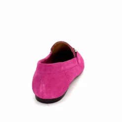 Basic|Mocassins<Ivoire0209b Mocassins Ivoire 12807 Daim Fuchsia Fushia