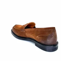 Masculin|Mocassins<Ivoire0156 Mocassins Ivoire 9000 Daim Faggio Marron