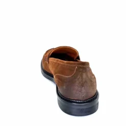 Masculin|Mocassins<Ivoire0156 Mocassins Ivoire 9000 Daim Faggio Marron