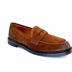 Masculin|Mocassins<Ivoire0156 Mocassins Ivoire 9000 Daim Faggio Marron
