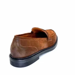 Masculin|Mocassins<Ivoire0156 Mocassins Ivoire 9000 Daim Faggio Marron