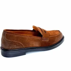 Masculin|Mocassins<Ivoire0156 Mocassins Ivoire 9000 Daim Faggio Marron