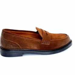 Masculin|Mocassins<Ivoire0156 Mocassins Ivoire 9000 Daim Faggio Marron
