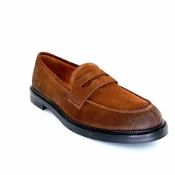 Masculin|Mocassins<Ivoire0156 Mocassins Ivoire 9000 Daim Faggio Marron
