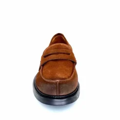 Masculin|Mocassins<Ivoire0156 Mocassins Ivoire 9000 Daim Faggio Marron