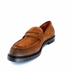 Masculin|Mocassins<Ivoire0156 Mocassins Ivoire 9000 Daim Faggio Marron