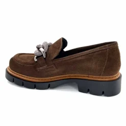 Masculin|Mocassins<Ivoire0351a Mocassins Ivoire 2546395 Daim Marron