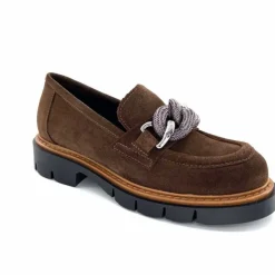 Masculin|Mocassins<Ivoire0351a Mocassins Ivoire 2546395 Daim Marron