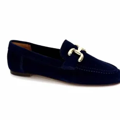 Basic|Mocassins<Ivoire0209b Mocassins Ivoire 12807 Daim Marine