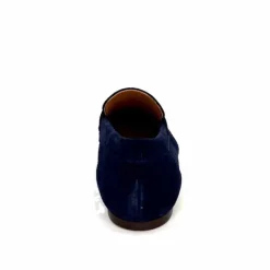 Basic|Mocassins<Ivoire0209b Mocassins Ivoire 12807 Daim Marine