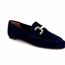 Basic|Mocassins<Ivoire0209b Mocassins Ivoire 12807 Daim Marine