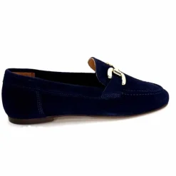 Basic|Mocassins<Ivoire0209b Mocassins Ivoire 12807 Daim Marine
