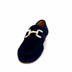 Basic|Mocassins<Ivoire0209b Mocassins Ivoire 12807 Daim Marine