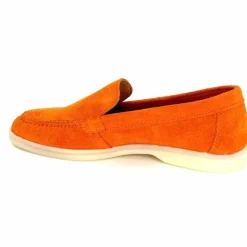 Basic|Mocassins<Ivoire0209b Mocassins Ivoire 12851 Daim Orange