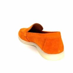 Basic|Mocassins<Ivoire0209b Mocassins Ivoire 12851 Daim Orange