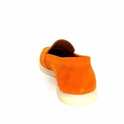 Basic|Mocassins<Ivoire0209b Mocassins Ivoire 12851 Daim Orange