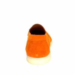 Basic|Mocassins<Ivoire0209b Mocassins Ivoire 12851 Daim Orange