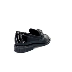 Masculin|Elégant<Ivoire0236a Mocassins Ivoire 77502 Falconi Cuir Vernis Noir