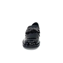Masculin|Elégant<Ivoire0236a Mocassins Ivoire 77502 Falconi Cuir Vernis Noir