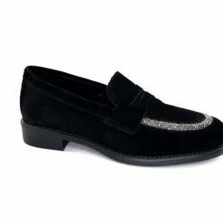 Elégant|Bijoux<We Do Mocassins Ivoire 11302 J Veau Velour Noir