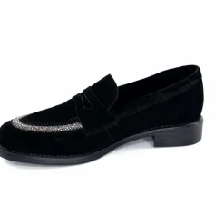Elégant|Bijoux<We Do Mocassins Ivoire 11302 J Veau Velour Noir