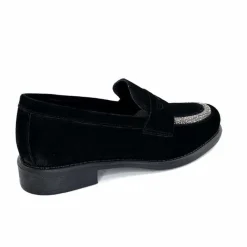 Elégant|Bijoux<We Do Mocassins Ivoire 11302 J Veau Velour Noir