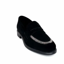 Elégant|Bijoux<We Do Mocassins Ivoire 11302 J Veau Velour Noir