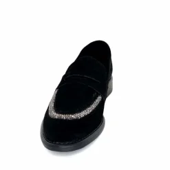 Elégant|Bijoux<We Do Mocassins Ivoire 11302 J Veau Velour Noir