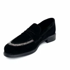 Elégant|Bijoux<We Do Mocassins Ivoire 11302 J Veau Velour Noir