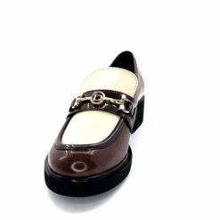 Bijoux|Mocassins<Ivoire0130a Mocassins Ivoire 845328 &amp; Beige Marron