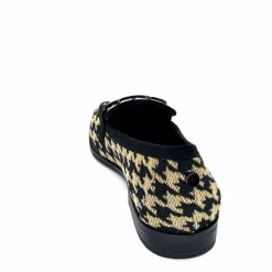 Masculin|Mocassins<Ivoire0317a Mocassins Ivoire 2230127 Textile Beige Noir