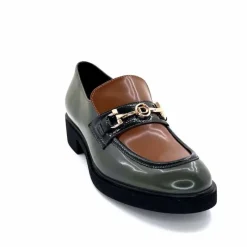 Bijoux|Mocassins<Ivoire0130a Mocassins Ivoire 845328 &amp; Marron Vert